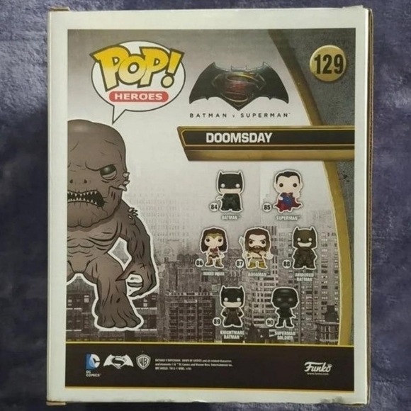 Doomsday Funko Pop Heroes #129 - Picture 2 of 4